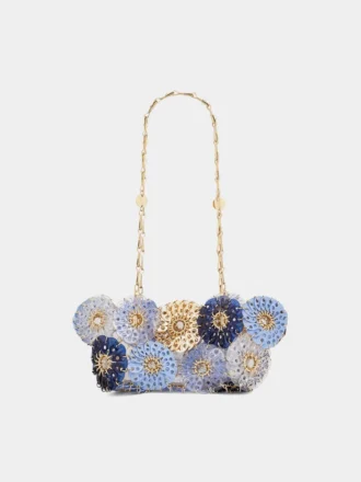Bolso azul Flower 1969