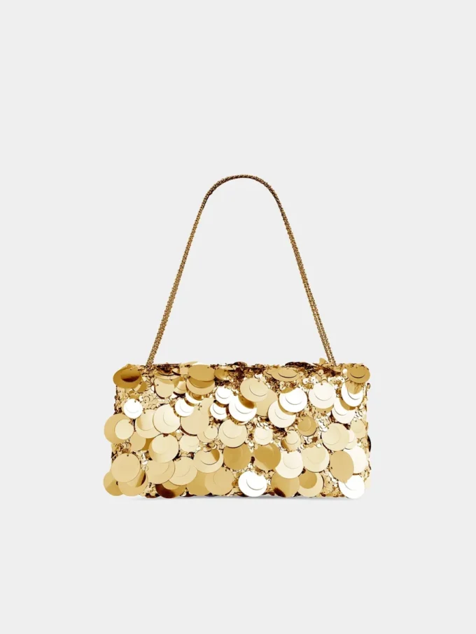 Bolso baguette brillante