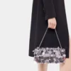 Bolso baguette brillante