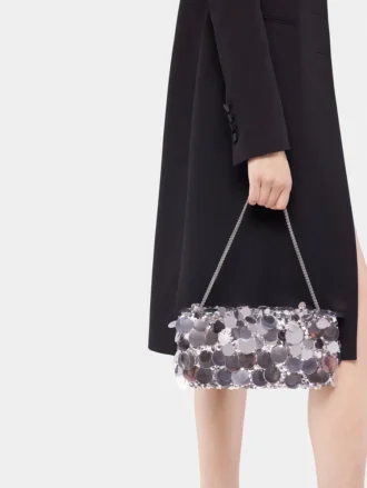 Bolso baguette brillante