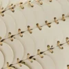 Bolso bandolera de piel color crema Paco