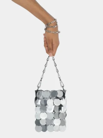 Bolso de hombro con lentejuelas