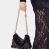 Bolso de noche Paco de piel