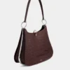 Bolso de piel con anilla grande