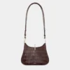 Bolso de piel con anilla pequeña