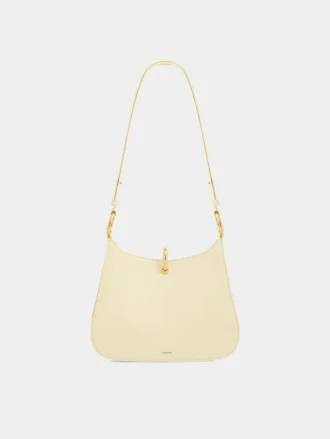 Bolso de piel con anilla pequeña