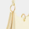 Bolso de piel con anilla pequeña