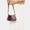 Bolso de piel con anilla pequeña