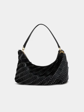 Bolso de piel Paco negro