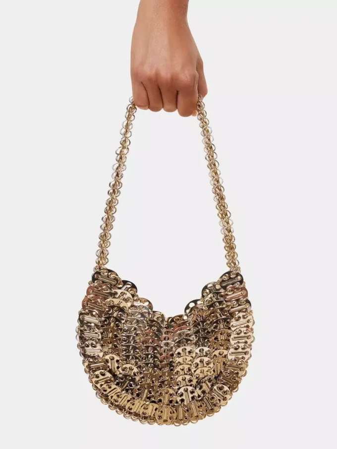 Bolso icónico 1969 luna dorado