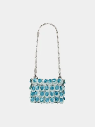 Bolso nano azul brillante