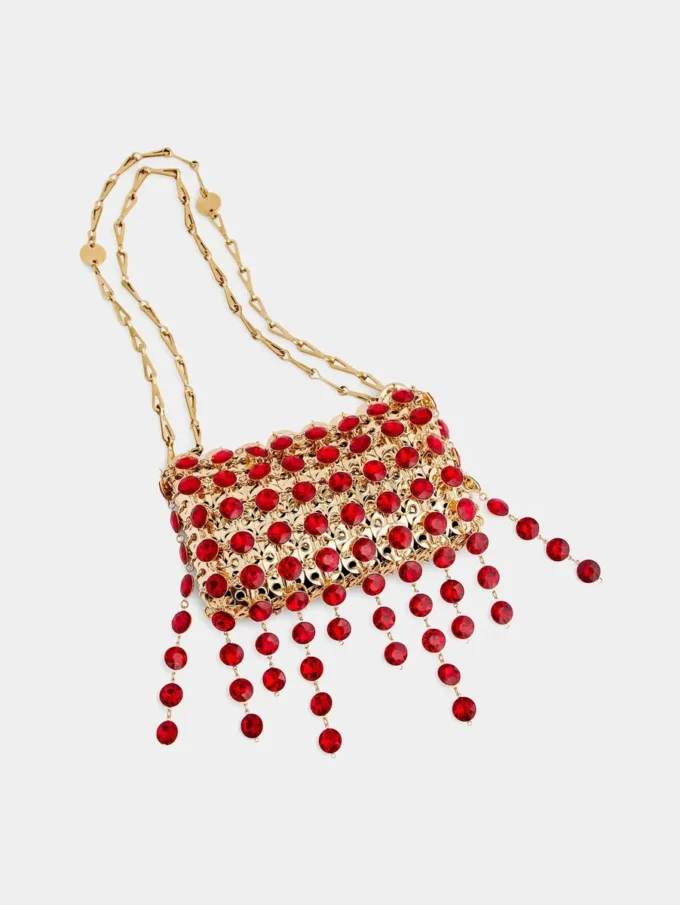 Bolso nano con strass 1969