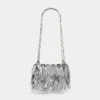 Bolso nano de pelo metalizado Sparkle
