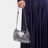 Bolso nano de pelo metalizado Sparkle
