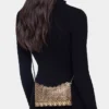 Bolso nano reversible de cuero de 1969