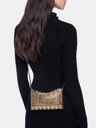 Bolso nano reversible de cuero de 1969