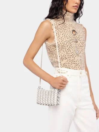 Bolso nano reversible de cuero de 1969