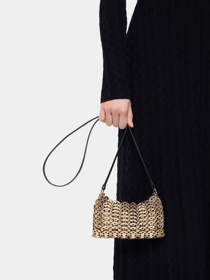 Bolso nano reversible de cuero de 1969