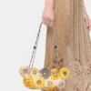 Bolso naranja Flower 1969
