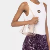 Bolso pequeño transparente con anillas
