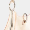 Bolso pequeño transparente con anillas