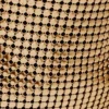 Bolso pixelado dorado