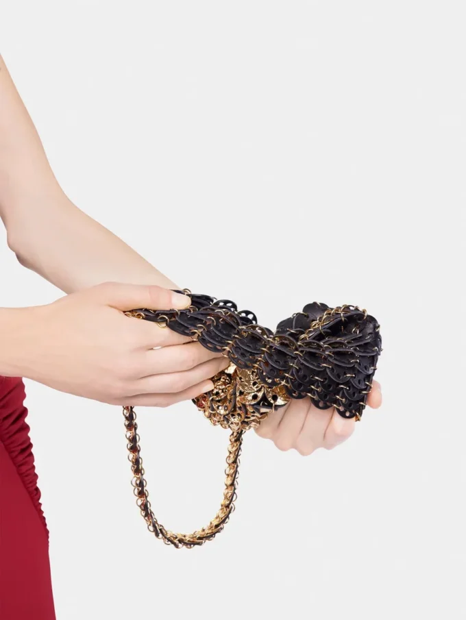 Bolso reversible Flip Moon en piel.