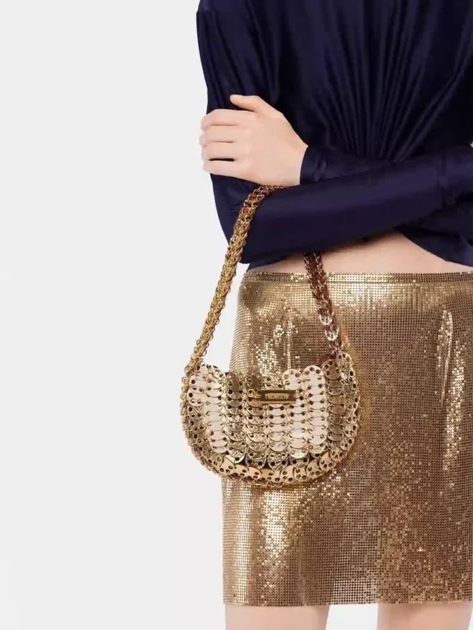 Bolso reversible Flip Moon en piel.