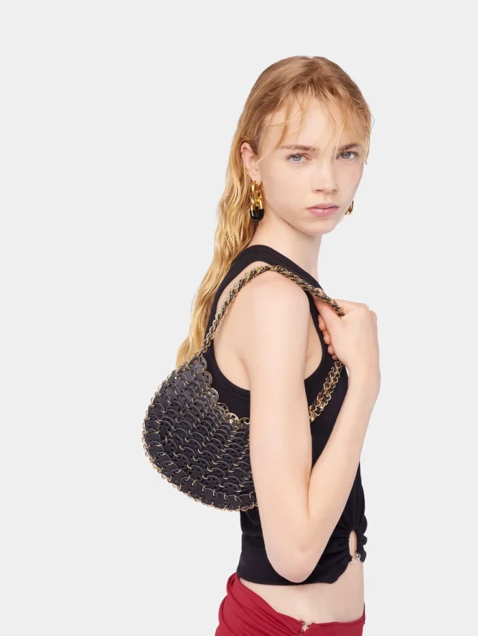 Bolso reversible Flip Moon en piel.