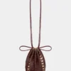 Bolso reversible tipo cubo de piel