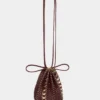 Bolso reversible tipo cubo de piel