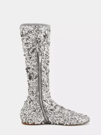 Botas con lentejuelas