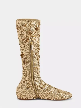 Botas con lentejuelas