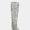 Botas con lentejuelas