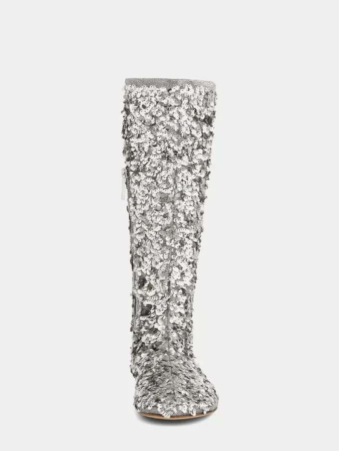 Botas con lentejuelas