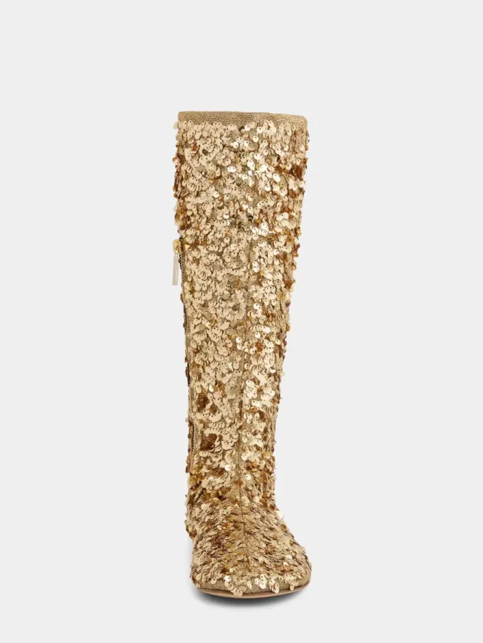 Botas con lentejuelas