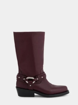 botas moteras de piel 1 3 330x439 - Botas moteras de piel