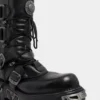 Botas negras Rabanne x New Rock