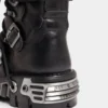 Botas negras Rabanne x New Rock
