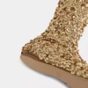 Botines con lentejuelas