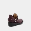 Botines moteros de piel
