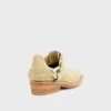 Botines moteros de piel