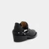Botines moteros de piel