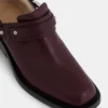 Botines moteros de piel