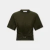 Camiseta corta de jersey