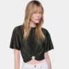 Camiseta corta de jersey