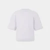 Camiseta gris con perforación