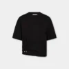 Camiseta oversize con piercing