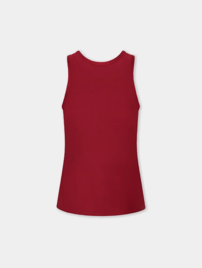 Camiseta sin mangas de jersey