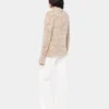 Cardigan de punto cepillado